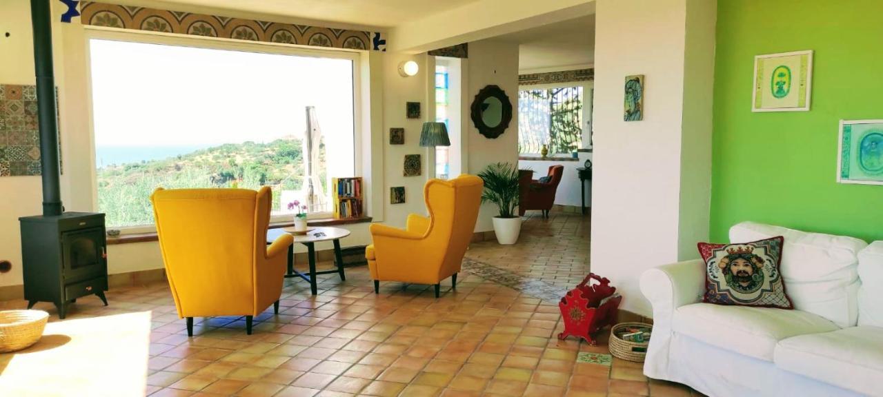 Villa Immersa In Oliveto Vista Mare Sciacca Eksteriør billede
