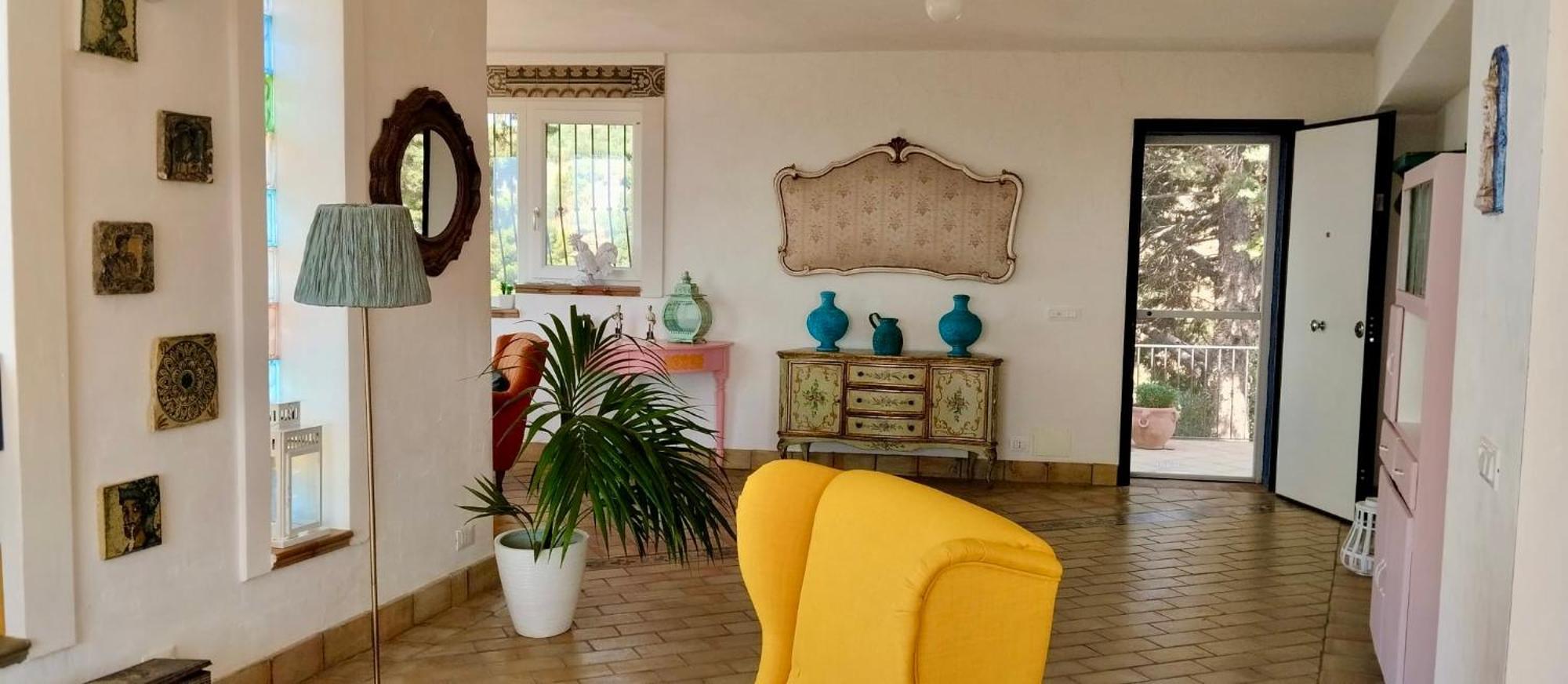 Villa Immersa In Oliveto Vista Mare Sciacca Eksteriør billede