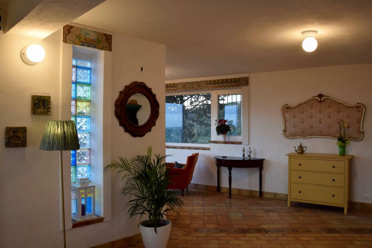 Villa Immersa In Oliveto Vista Mare Sciacca Eksteriør billede