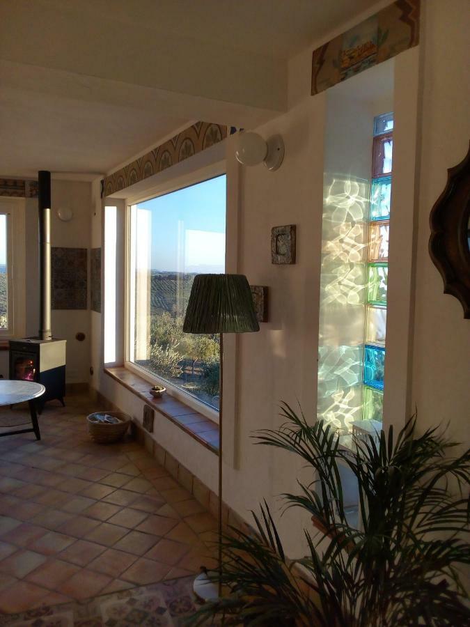 Villa Immersa In Oliveto Vista Mare Sciacca Eksteriør billede
